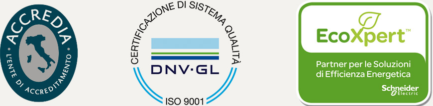 Logo certificazioni